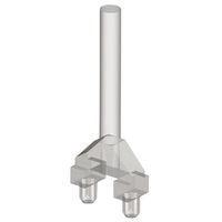 Essentra Components VLP2-F-1 Rigid Light Pipes LED Light Pipe,Clr,Vertical,12.7MM