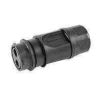 Amphenol SINE Systems RTS1BS18N2P03 Receptacles Receptacle, Inline, 2 Position, Male, Shell Size 18, with Silicone Seal