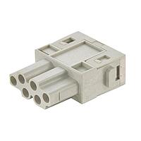 HARTING 09140065101 Modules Han E 6pin module Female Push-In (20-14AWG)