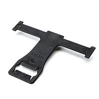 HellermannTyton 151-00016 Mounting Clip Standoff Stud Mount Tape Clip Long 2.17" Weld Stud Mount .2" PA66HIRHS Black 1000/pkg