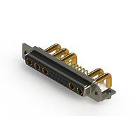 EDAC 630-17W5650-4N3 Mixed Contact D-Sub Connectors Right-angle Power Combo D-Sub Connector