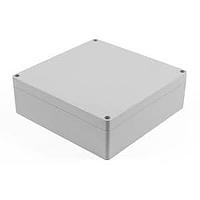 Hammond Manufacturing 1554W2GY Enclosures General Enclosure - Grey/Grey Lid - 7.1 x 7.1 x 2.4in - Polycarbonate - N4X