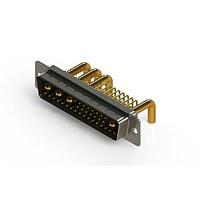 EDAC 629-36W4650-4N1 Mixed Contact D-Sub Connectors Right-angle Power Combo D-Sub Connector