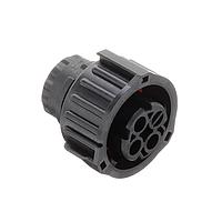 AMP Connectors - TE Connectivity 1-967325-2 Housings 4P SKT 2.5mm BLK