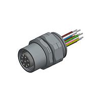 Amphenol CONEC 43-01101 M12 Female Socket FML SCK M12X1 W/WIRE FRNT MNT REPSITN PG9