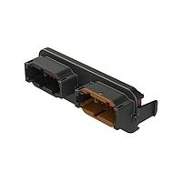 Amphenol SINE Systems ATM13-12PB-12PD-BM01 12-Way Header (2) 12 Pos SZ 20 B&D Key Gold