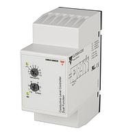 Carlo Gavazzi CLP2EA1C230 Liquid Level Sensors Conductive 2-point level controller, plug in mount, filing-emptying function, sensitivity 250 ohm -500 Kohm, 2 x DPDT relay output, supply voltage 230VAC, 35.5x81x60,2mm housing, IP20