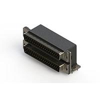 EDAC 661-037-664-034 Dual Port D-Sub Connectors Right-angle Dual Port D-Sub Connector
