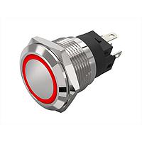 EAO 82-5151.0112 Panel Mount Indicators / Switch Indicators 82-5151.0112.indicator.-.19 mm.stainless steel.flush/flat.ring.red.6 V.soldering terminal