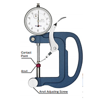 TECLOCK SM-130 Dial Thickness Gauge (50mm / 0.01mm)