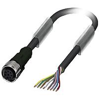 SIEMENS 3SX56012GA03 Sensor Cables / Actuator Cables CABLE, 8-PIN, 3M, M12, FOR RFID SWITCH