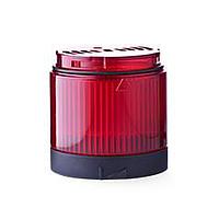 Auer Signal 910032405 Visual Module PC7DR LED rotating light module 24 V AC/DC red, black
