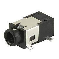 Same Sky (formerly CUI Devices) SJ2-2503A-SMT-TR Phone Connectors 2.5mm SMT low profle 4 conductor 0 switc