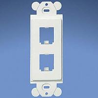 Panduit CFG2BL GFCI Module Frame GFCI Frame 2 Port Black
