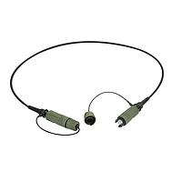 NEUTRIK NKOX4M3-FG-0-100FT Fiber Optic Cable Assemblies FIBERFOX Xtreme EBC25 MM 4CH 100 Feet OM3 airspool