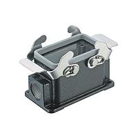 HARTING 19370101270 Housings SURFACE MOUNTING HSG HAN 10B 2 SIDE ENTRY