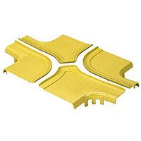 Panduit FRFWCSC12W4BL Wire Ducting & Raceways Split Cover, 4-Way Cross, 12" x 4" w/4"