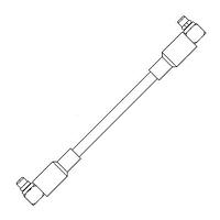 Molex 89761-6792 RF Cable Assemblies MMCX RA/MMCX RA PLG 18"CBL ASSY RG316