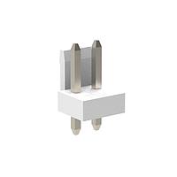 Amphenol Commercial Products G5202113TEU Headers & Wire Housings Power Header 3.96mm Pitch STR DIP,1x2Pin,Matte Tin,NY66,White