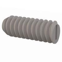 Essentra Components 011024G050 Set Screw Set Screw, Slotted Head, #10-24 Thread, 1/2 Lg