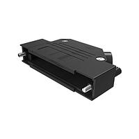 Amphenol Commercial Products 8655PHRA2501LF Strain Relief Backshell Plastic - Angle exit B 25 way shell