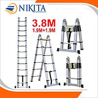 Thang nhôm đôi chữ A Nikita AI38