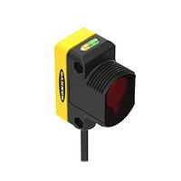 Banner Engineering QS30LLPQP Photoelectric Sensors WORLD-BEAM QS30: Long Range Laser Polarized Retro; Range: 0.2-18 m; Input: 10-30 V dc; Output: Bipolar: 1 NPN; 1 PNP; 150 mm (6 in) 5-pin M12 Pigtail QD