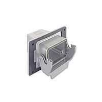 HARTING 19628061122 Housings 6B EMC Pnl FeedThru House Sngle Lvr M32