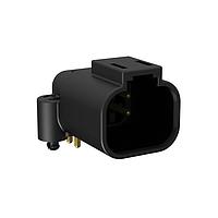 Amphenol SINE Systems ATF13-4P-BM01 Headers 4Pin Snap Fit Gold