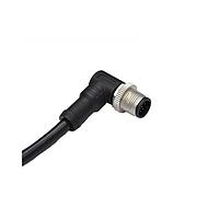 Amphenol LTW MSBS-05BMMM-SR8B03 Sensor Cables / Actuator Cables M12 Circular Metric Connector, B Code, Metal, 4A, 05 pins, Male Connector, Male Contact, Right Angle, Screw Thread, Overmolded, Length 3000mm, IP68 / IP69K