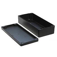 Hammond Manufacturing 1590Z166BK Thick Wall HeavyDutyAlum/wMount 14.2x2.8x6.3"Black