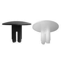 Essentra Components 27QB700375AN Snap-Together Rivet Barbed Rivet, .281 Hole, .346-.500 Panel Thk