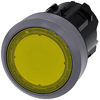 SIEMENS A6X30140402 Flat Button ILLUMINATED PUSHBUTTON. YELLOW