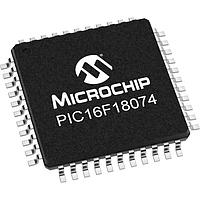 Microchip Technology PIC16F18074-I/PT MCUs 7KB Flash, 128EE, 512B RAM, 10b ADC, PWM, CCP, HLT, WDT, PPS, EUSART, SPI/I2C