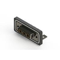 EDAC 630W3W3-240-4NC Mixed Contact D-Sub Connectors Right-angle Waterproof Power Combo D-Sub Connector
