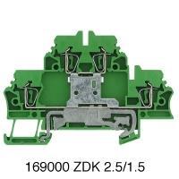 Weidmuller 1690000000 Feed Through Terminal Block ZDK 2.5PE