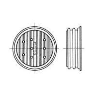 AMP Connectors - TE Connectivity 172203-1 Accessories ECONOSEAL-J CONN RUBBER 3P