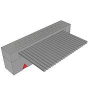 Samtec FFSD-10-S-01.00-01-N IDC Socket Cable .050" Low Profile Tiger Eye  IDC Ribbon Cable Assembly