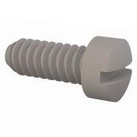 Essentra Components 010440F028 Machine Screw Fillister Slotted Screw, #4-40 Thread, 9/32 Lg