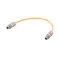HARTING 33281414002100 T1 Industrial M12 T1 SPE 1x2xAWG22/7 PUR 10m