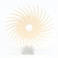 3M Electronic Specialty 7000028525 Flat Cables Scotch-Brite SR Radial Bristle Disc, 3 in x 3/8 in, 10/Carton, 40ea/Case