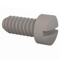 Essentra Components 010440F025PC Slotted Fillister Slotted Screw, #4-40 Thread, 1/4 Lg