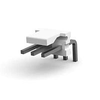 AMP Connectors - TE Connectivity 3-644754-3 Unshrouded 03P MTA156 HDR ASSY SQ R/A F/L