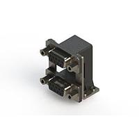 EDAC 662-009-664-059 Dual Port D-Sub Connectors Right-angle Dual Port D-Sub Connector