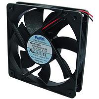 Qualtek Electronics FAD1-12025DHAW12 Axial DC FAN 120x25mm 24VDC Hydro WIRE