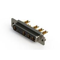 EDAC 628-9W4-622-2NA Mixed Contact D-Sub Connectors Vertical Combo Dsub
