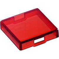 RAFI 5.49.077.011/1306 Lens Lens Push Button Red Square