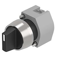 EAO 704.405.0 Momentary-Rest-Momentary, Round 22.5mm 3 position short lever