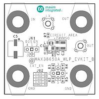 Analog Devices MAX38650AEVK#WLP Voltage Regulator - Switching Regulator NanoPower Buck Converter w/ 100 Duty Cy