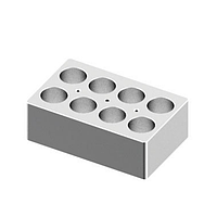 DLAB 18900222 Heating Block (Used for 50mL tubes, 8 holes)
